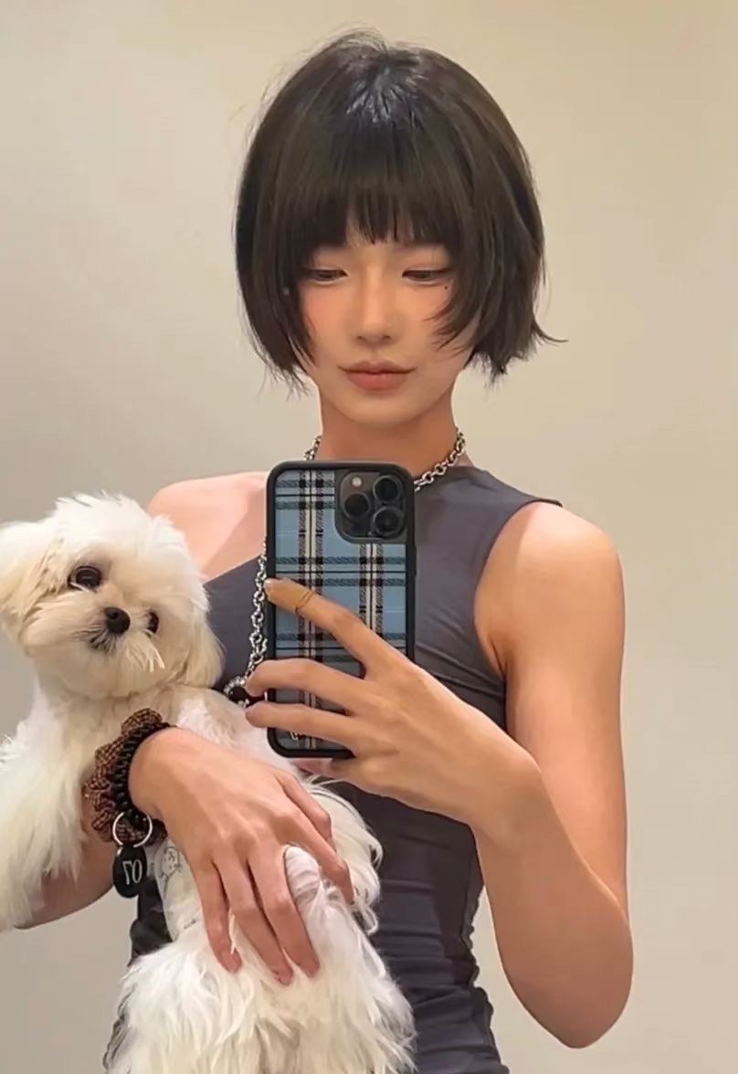 蓬松自然灵动感#短发发型 #haircorner天津 「hair corner