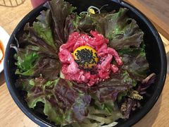 生牛肉拌饭-黄金牧场(明洞总店)