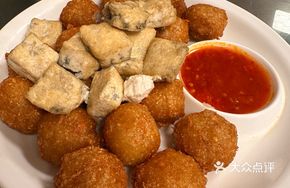 Lotus Root Balls with Stinky Tofu