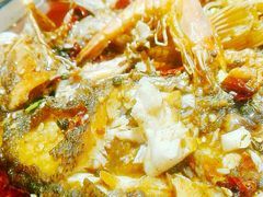 -东来菜馆•手抓海鲜家常菜•海鲜锅贴(鸽子窝店)