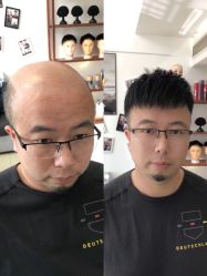 -发饰美男士增发补发假发定制店