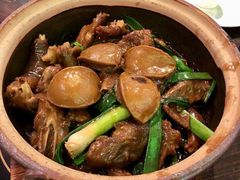 凉瓜焖狮头鹅掌亦煲-七寸飝大饭店(马场店)