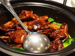 青蒜砂锅焗猪肝-和记小菜(东方店)