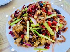 香辣八爪鱼-聚德福海鲜家常菜(刘庄店)