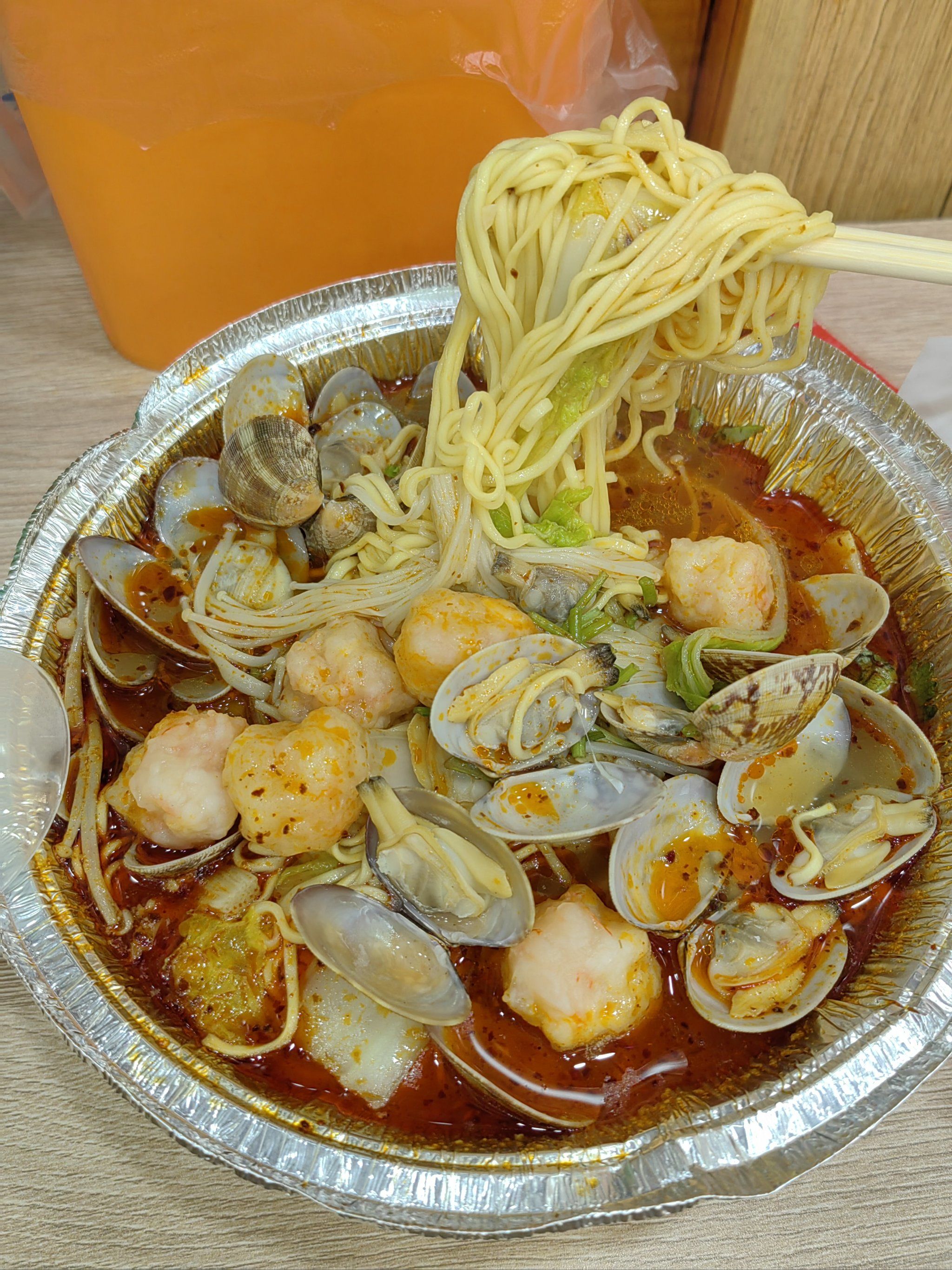 大学城一周吃三次的花甲粉