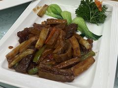 杏鲍菇海参-新疆大厦·慕士塔格餐厅