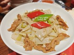 莲菜炒肉-面辣子·陕西家乡菜(钟楼店)