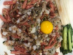 生拌八带牛肉-金明子八带鱼馆(正宗韩国连锁店)