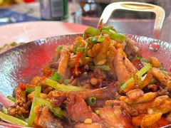 干锅手撕鸡-澎湖湾农家菜(八一路楚天府店)