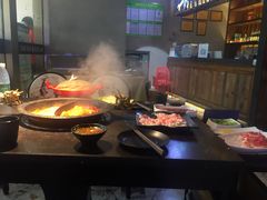 自助取餐区-锅说大脸毛肚重庆老火锅(佐阾店)