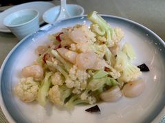 有机花菜拌贝丁-渔娘渔家丹东海鲜(东直门店)