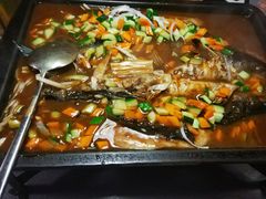 -探鱼·鲜青椒爽麻烤鱼(广州花都来又来店)