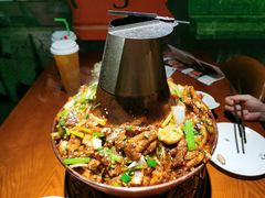 -渝胖子老城区炭火蛙锅(临城店)