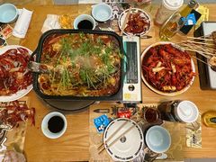 -東豫狼鲜货烧烤. 碳火烤鱼. 小龙虾(上海首店)