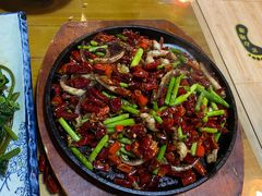 铁板鱿鱼-湘聚南县土菜馆(龙山二路店)