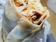 霸王卷膜（鸡腿肉&nbsp;卤蛋&nbsp;主菜）-卷五味·李老二卷馍(学则路店)