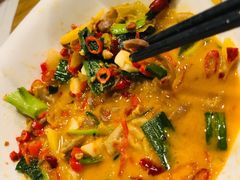 酸萝卜鸡杂-湘缘道客•湘缘饭店·25年湘菜馆(古墩路店)