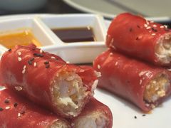 红米脆皮鲜虾肠-蝴蝶里·粤菜·点心(龙湖天街&滨江店)