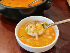 虾汤面疙瘩-喜鼎海胆水饺(东港店)