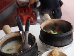 -长城砂煲田鸡粥
