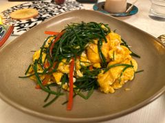 沙葱炒土鸡蛋-龟兹KUCINA·新疆菜(前滩L+PLAZA店)