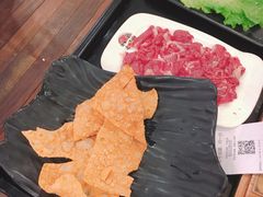 炸豆腐皮-牛焱·贵州黄牛肉火锅(城西银泰店)