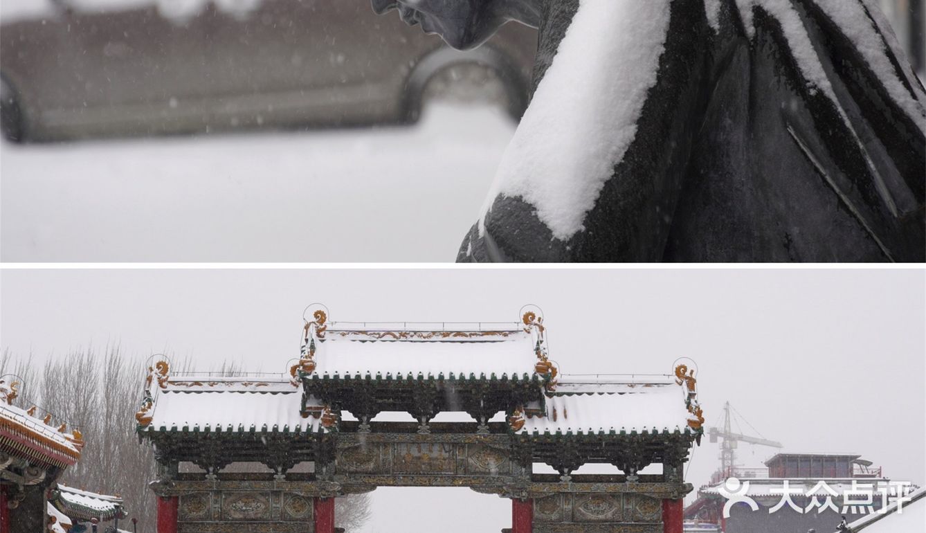 沈阳冬天的第一场雪｜大雪让沈城变成了盛京