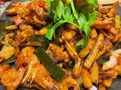 干锅牛蛙虾-炭舍干锅(华发商都店)