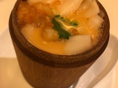 海鲜汤竹筒手拉面-利苑酒家(合景国际金融广场店)