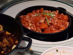 -贵州辣子鸡番茄鸡
