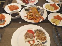 -大中华希尔顿酒店-念自助餐·海南美食·三文鱼