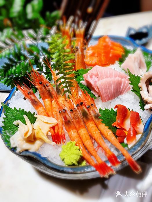 竹若荣越(人民广场店)刺身七种拼盘图片