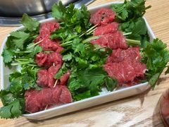 香菜牛肉-小城牛事·鲜牛肉火锅(万达店)