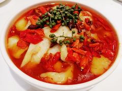 麻辣肥鱼⼟⾖粉-赛百味(仙林金鹰店)