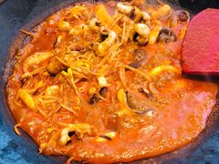 八爪鱼微辣-红辣椒八爪鱼特色韩国料理