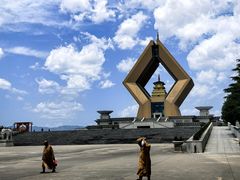 -法门文化景区-合十舍利塔