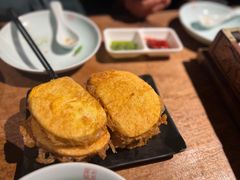 鸡蛋裹炸馒头片-小吊梨汤·北京菜·烤鸭(鸟巢店)