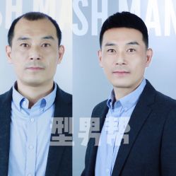 -型男帮男士假发补发·佩戴式发型