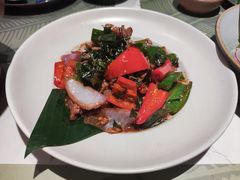 九层塔炒牛肉-芭札·Thai泰国餐厅(同和金铂天地店)