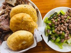 -京东一绝西海子西园烧饼夹肉