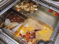 四宫格锅底-海底捞火锅(龙湖三千集店)