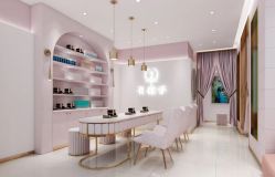 -孔雀手美甲美睫护理