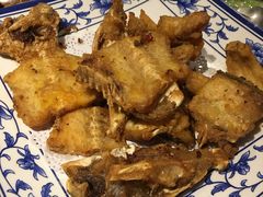 骨腩椒盐鱼肉-百年恒益烧腊海鲜酒家·非遗传承(广州黄埔店)