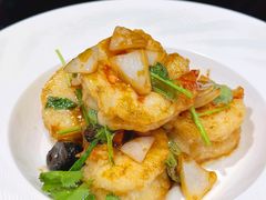 黑蒜大千爆虾球-北京四季酒店·采逸轩