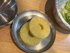 蜜甜烤菠萝-姜虎东白丁烤肉(虹桥天地店)