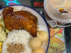 瑞士汁原只大鸡脾饭-港爺茶檔·茶餐厅(东晓南路店)
