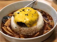 芝士牛肉汉堡咖喱饭-红小满休闲餐厅(十全街店)