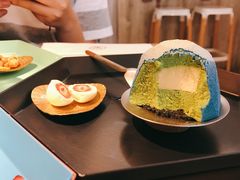 蓝色慕斯-茶是一枝花泡茶店