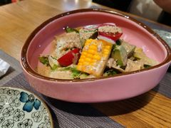 牛油果金枪鱼沙拉-樱の千渡日式料理·铁板烧•烧鸟(金盛田广场店)