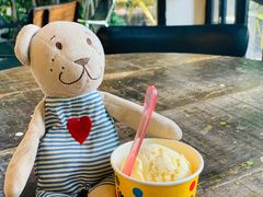 榴莲冰淇淋-莓园冰淇淋店